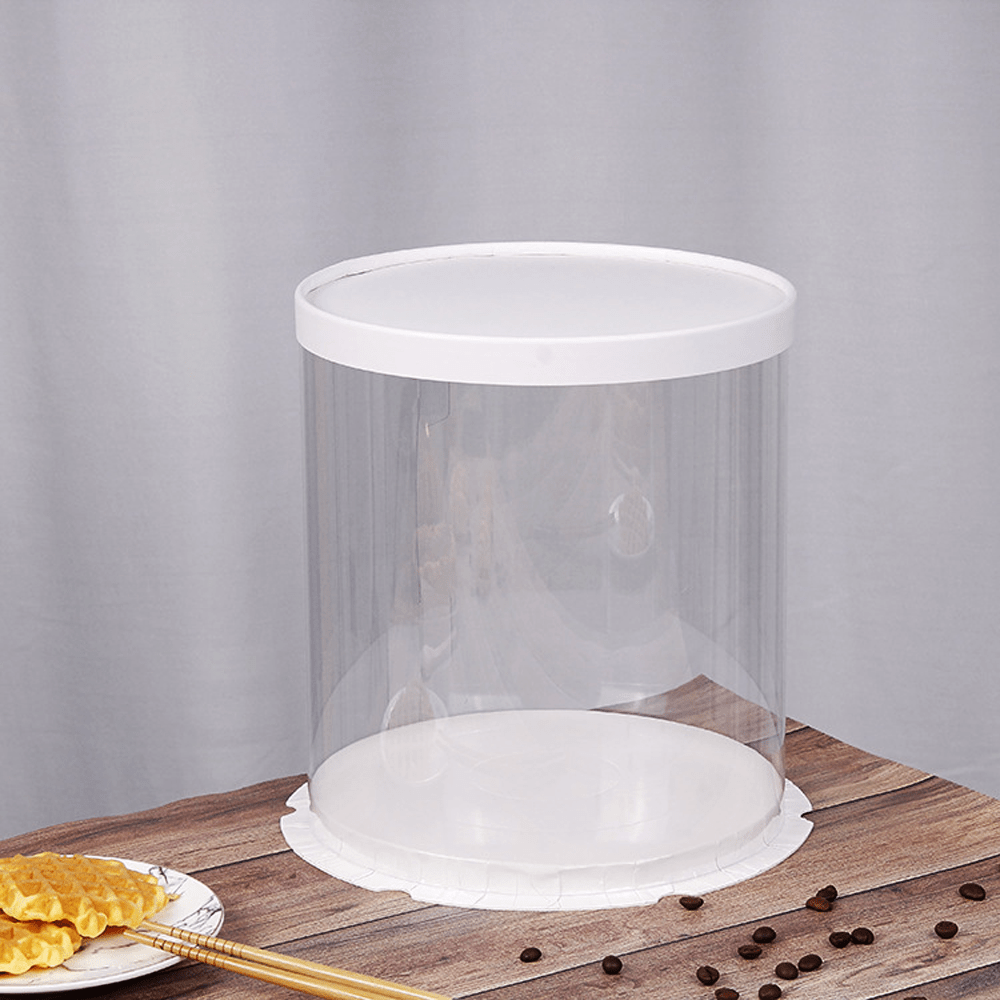 12" Inch Round Transparent Boxes - TEM IMPORTS™