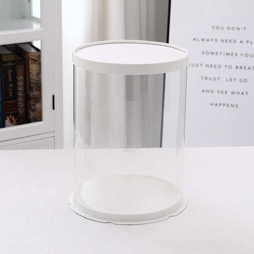 6" Inch Round Transparent Boxes - TEM IMPORTS™