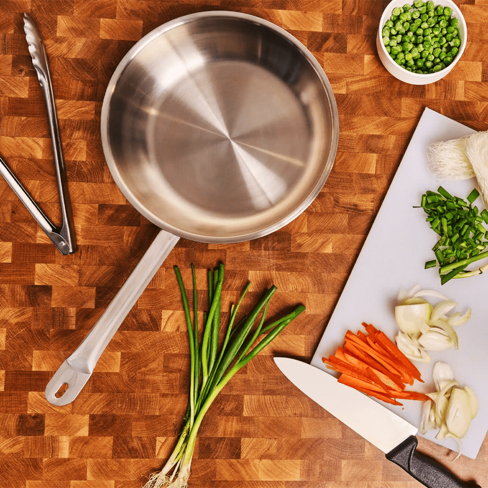 Cookware - Stainless Steel Frypan - TEM IMPORTS™