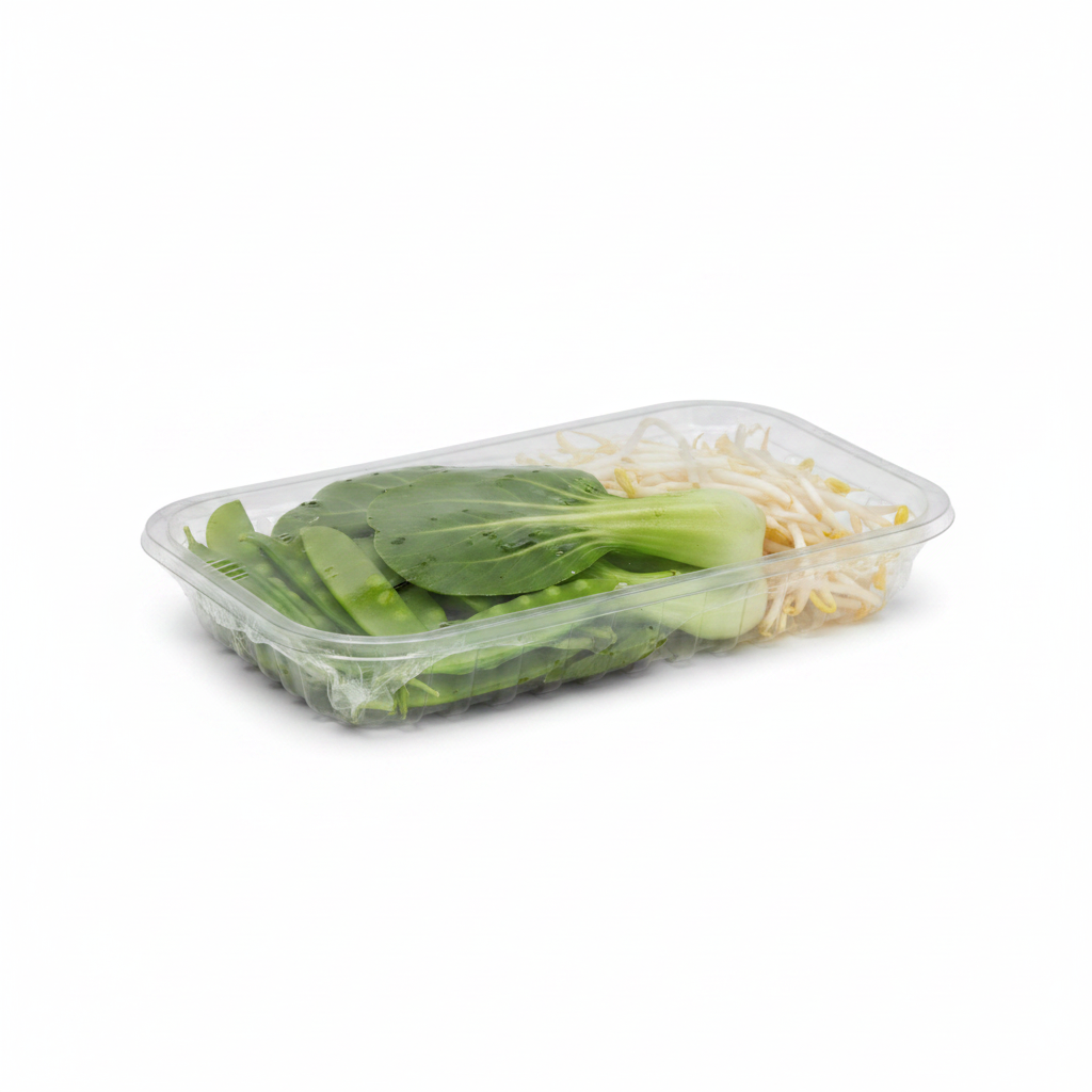 Overwrap Clear PET Tray 267mm x 150mm - 500/CTN