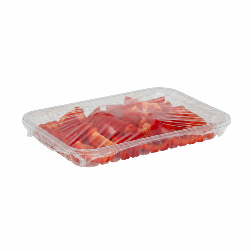Overwrap Clear PET Deep Tray 210mm x 167mm - 400/CTN
