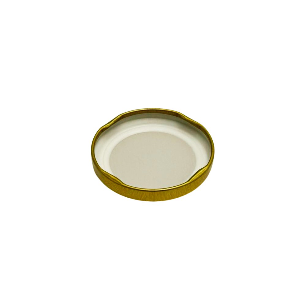 50mL Glass Jar With Gold Metal Twist Lid - TEM IMPORTS™ l "