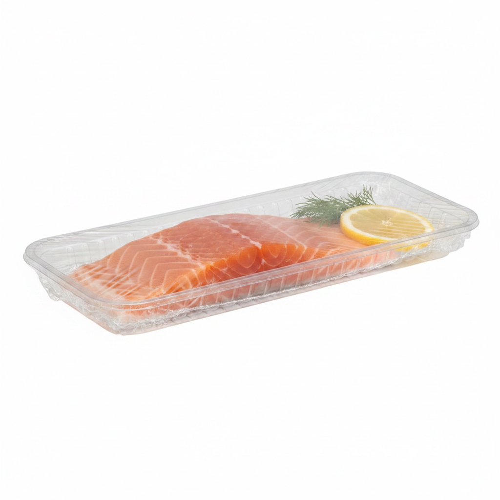 Overwrap Clear PET Tray 365mm x 145mm - 250/CTN