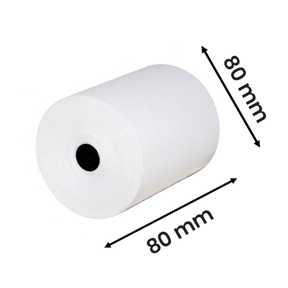 80x80mm Thermal Paper EFTPOS Cash Register Receipt Rolls - TEM IMPORTS™