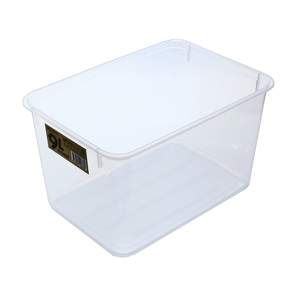 9L Rectangle Plastic Food Storage Box With Lid - TEM IMPORTS™