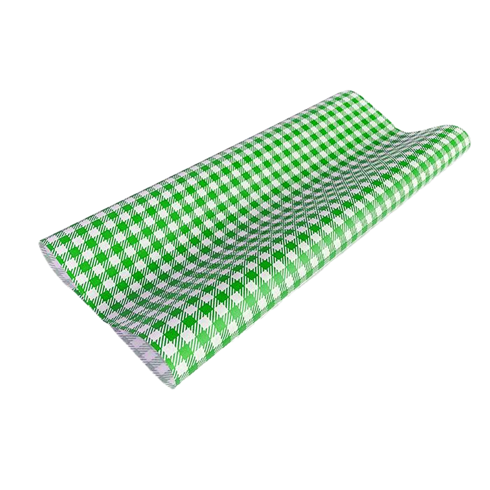 GP Gingham Food Wrapping Paper 400x330mm - 200/PK