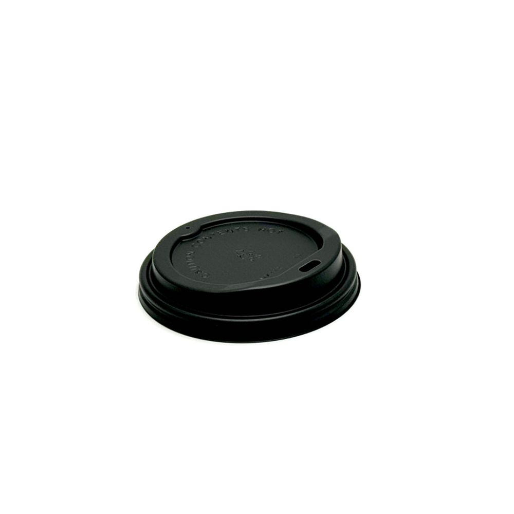 Black (D/80mm) Coffee Cup Lid