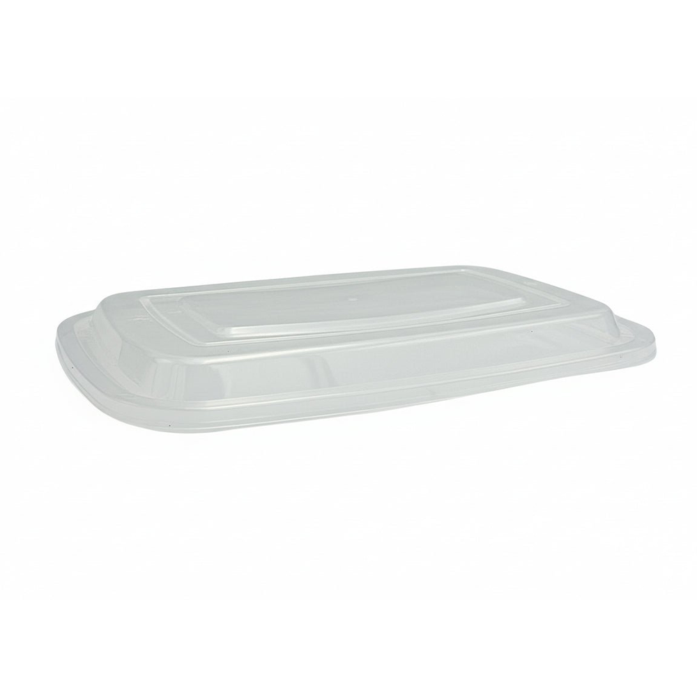 Clear Lid Suit Rectangular Premium 600ml & 1000ml - 300/CTN