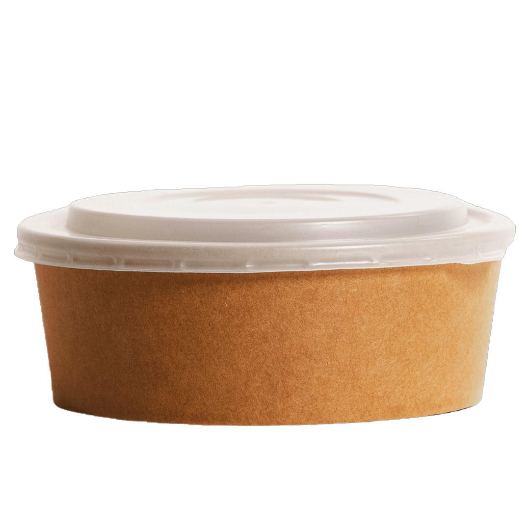 Clear Matt PP Lid For Salad Bowl 16/25/32oz - TEM IMPORTS™