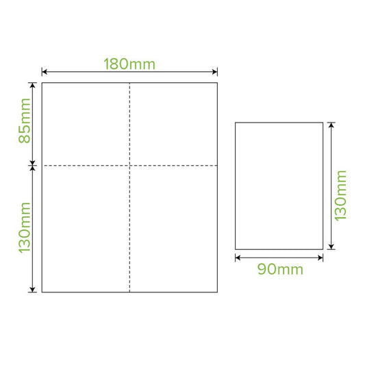 D-Fold Compact 1-Ply Natural Dispenser BioNapkin - 5000pcs/Ctn - TEM IMPORTS™