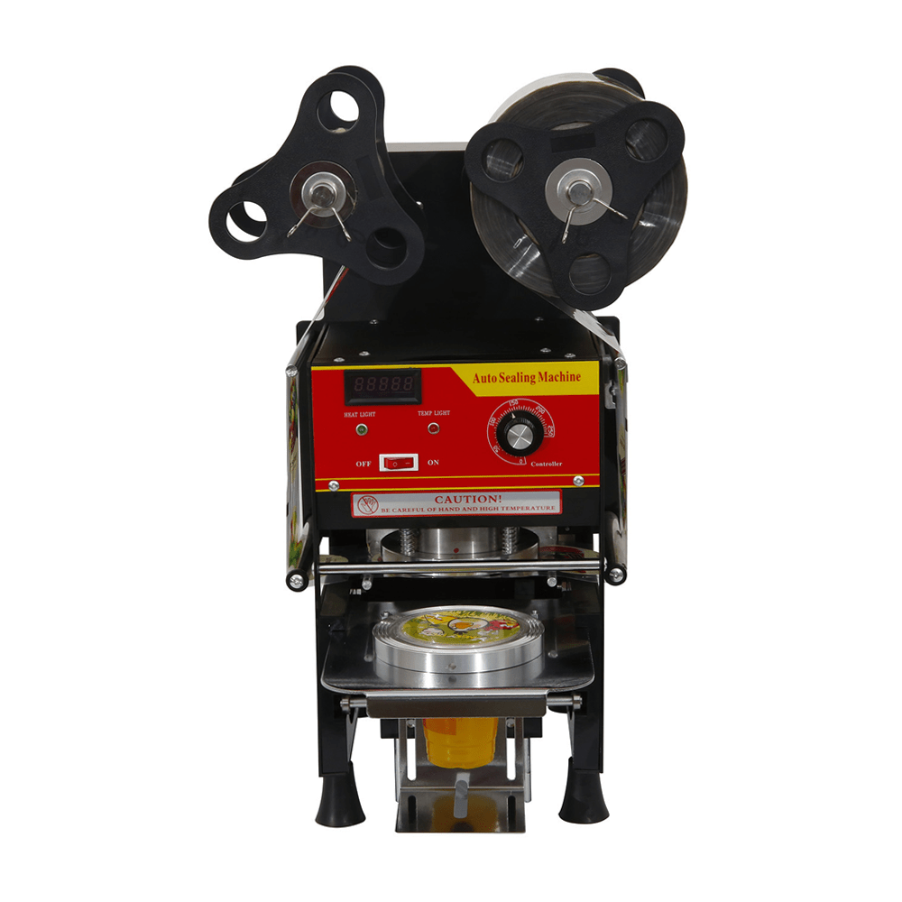 High Speed Automatic Cup Sealing Machine - Black - TEM IMPORTS™