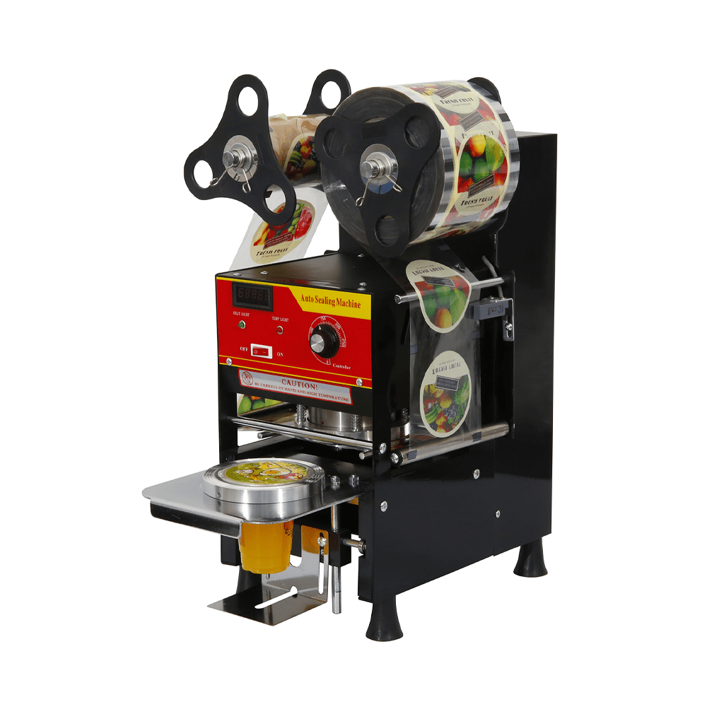 High Speed Automatic Cup Sealing Machine - Black - TEM IMPORTS™