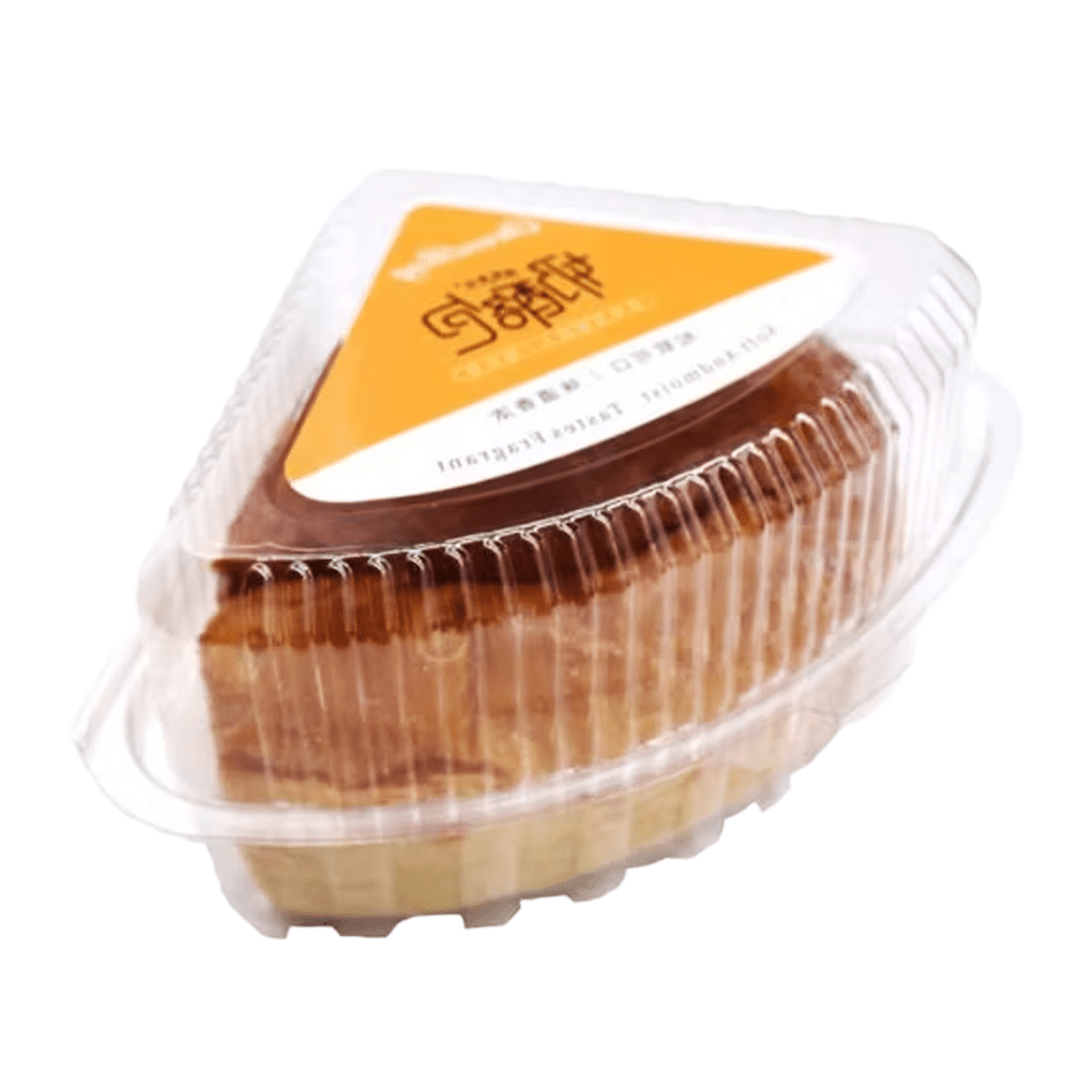 Individual Clear Quarter Slice Cake Hinged Lid - TEM IMPORTS™