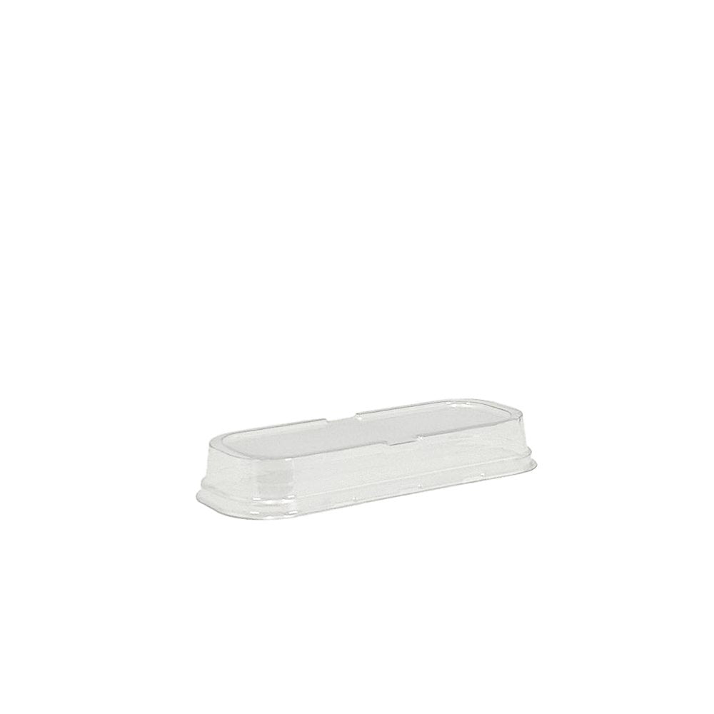 Clear PET Lid To Suit 270mL Foil Cake Tin Gold Series
