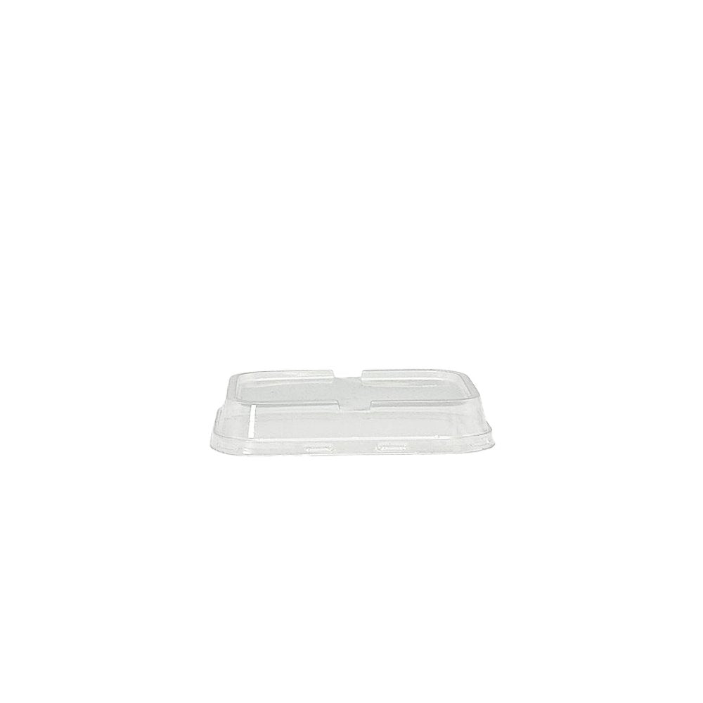 Rectangular PET Lid To Suit 330mL Black & Gold Series