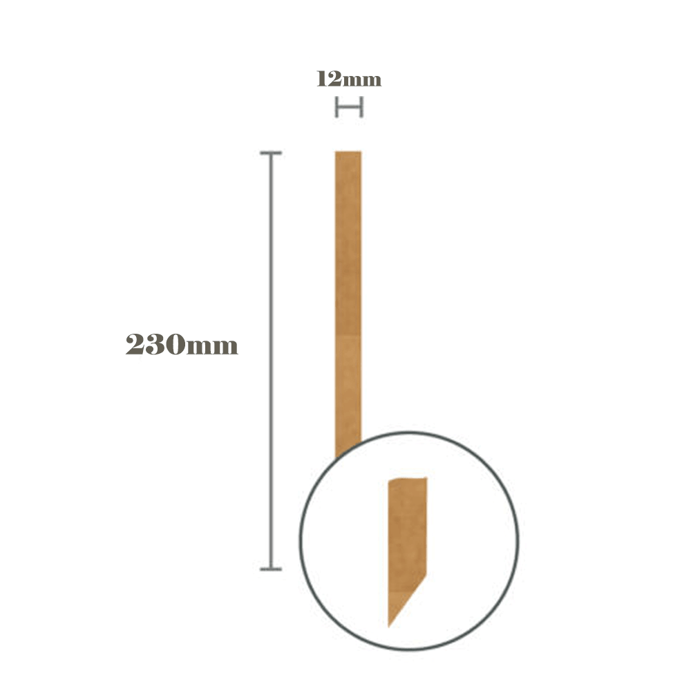 Sugarcane Fiber Straw 12mm Slant Cut - TEM IMPORTS™