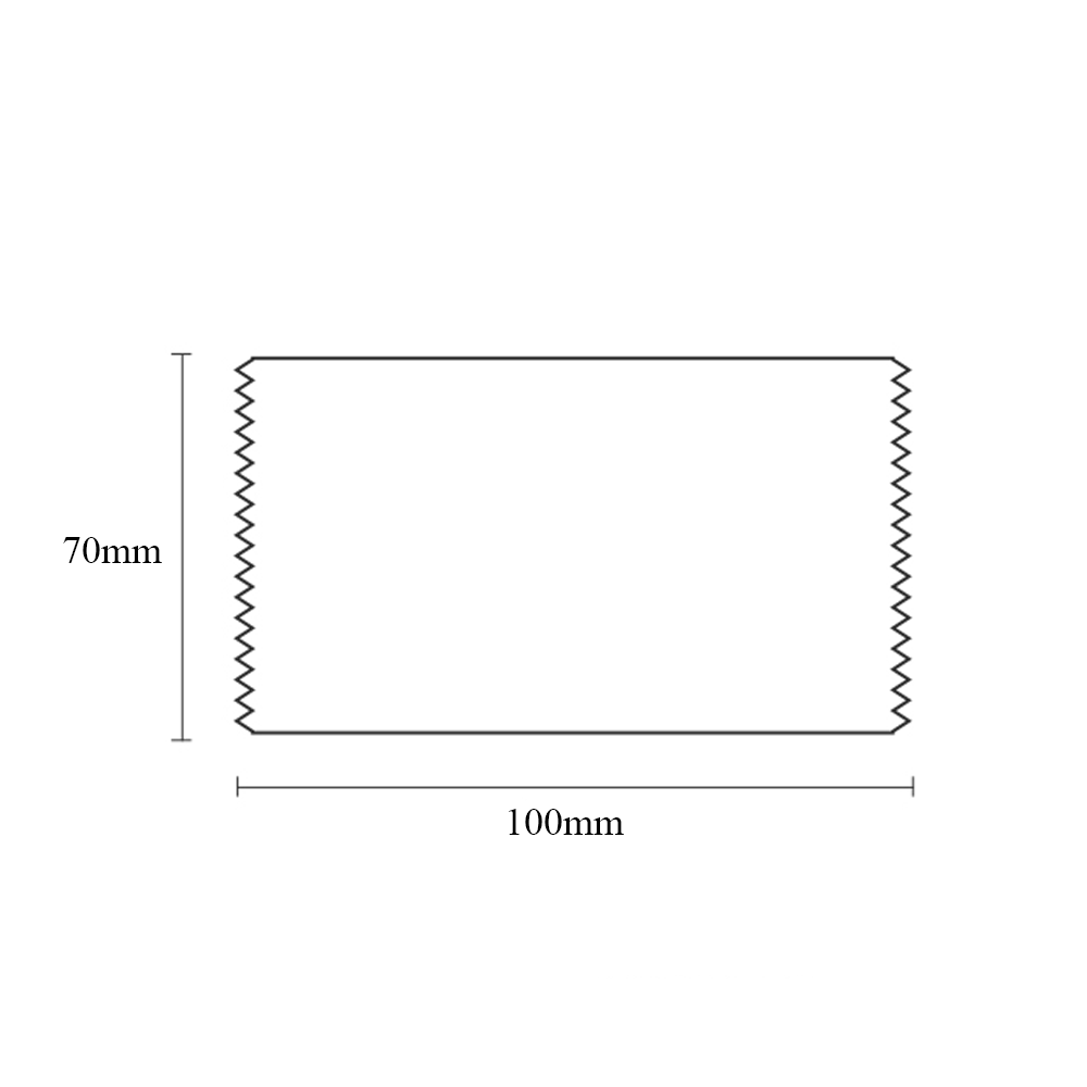 100x70mm Heat Seal Nougat Bag-Pk100-For You #1 - TEM IMPORTS™
