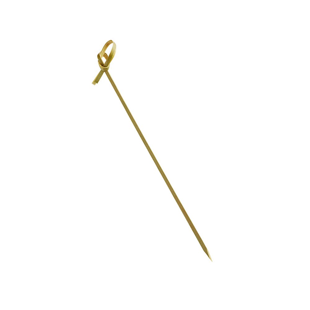 120mm Looped Skewer Bamboo