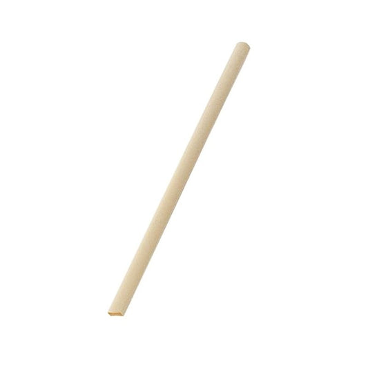Bamboo Fiber Straw Bubble Tea Slant Cut