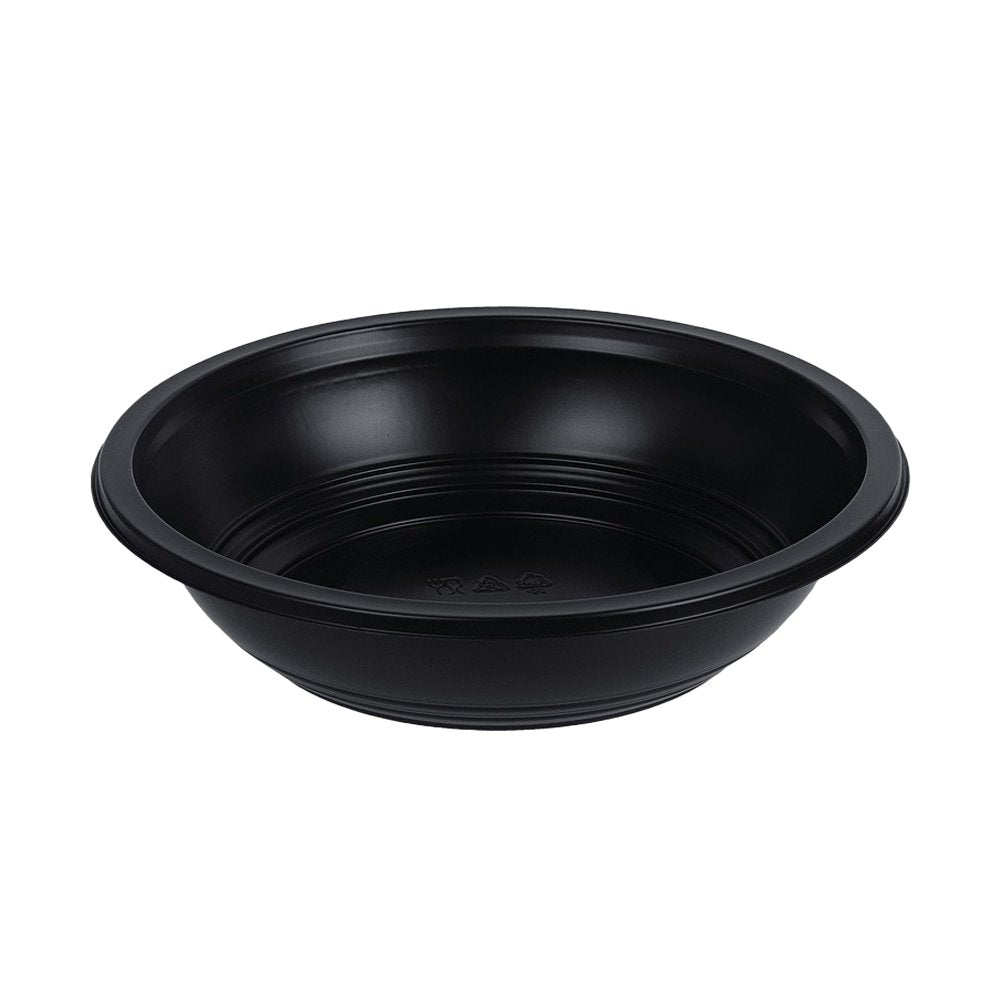 750/950mL GMPack Black Round Bowl For QS300-R210