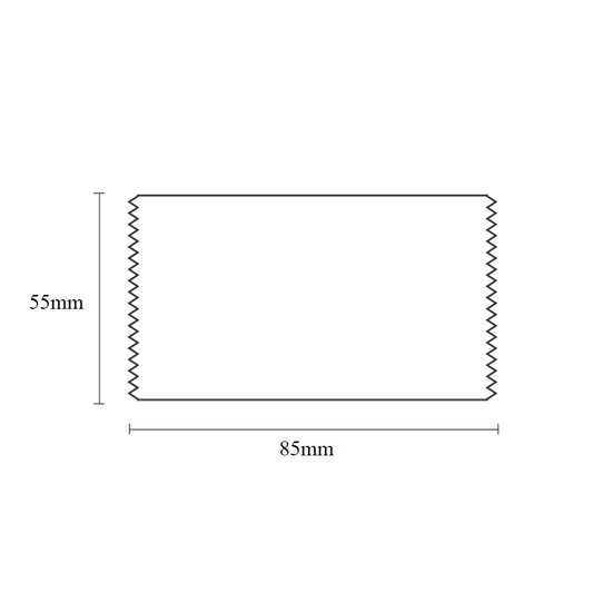 85x55mm Heat Seal Nougat Bags -Pk100-Bear & Rabbit - TEM IMPORTS™