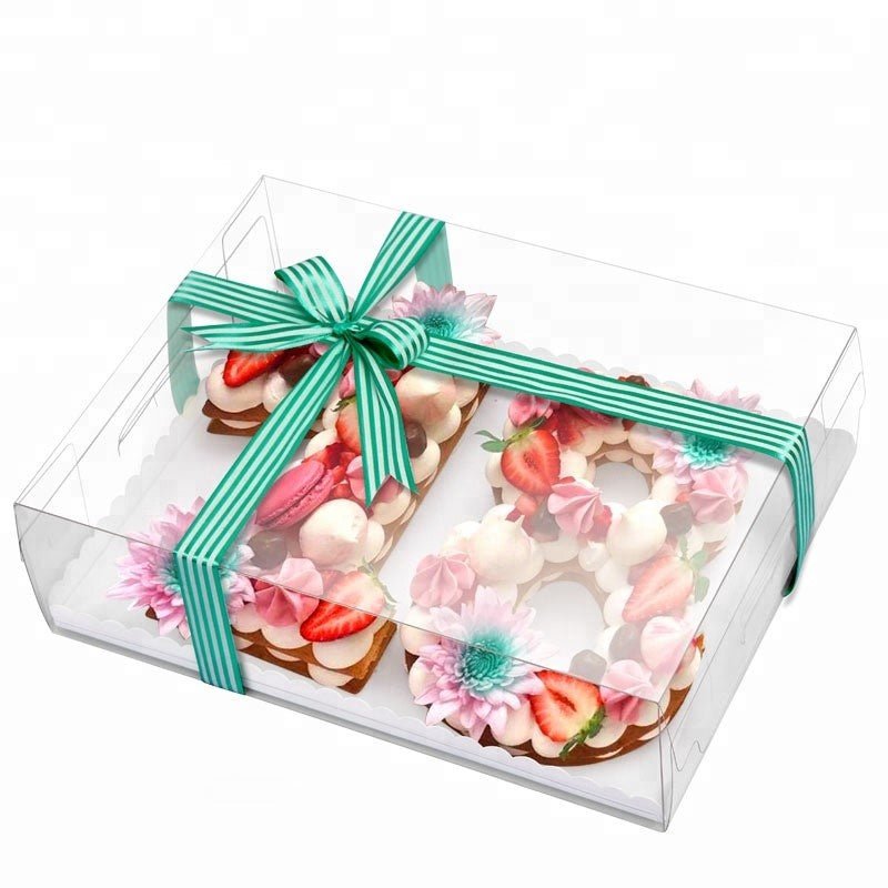 Extra Large Rectangular Clear Cake Box - TEM IMPORTS™