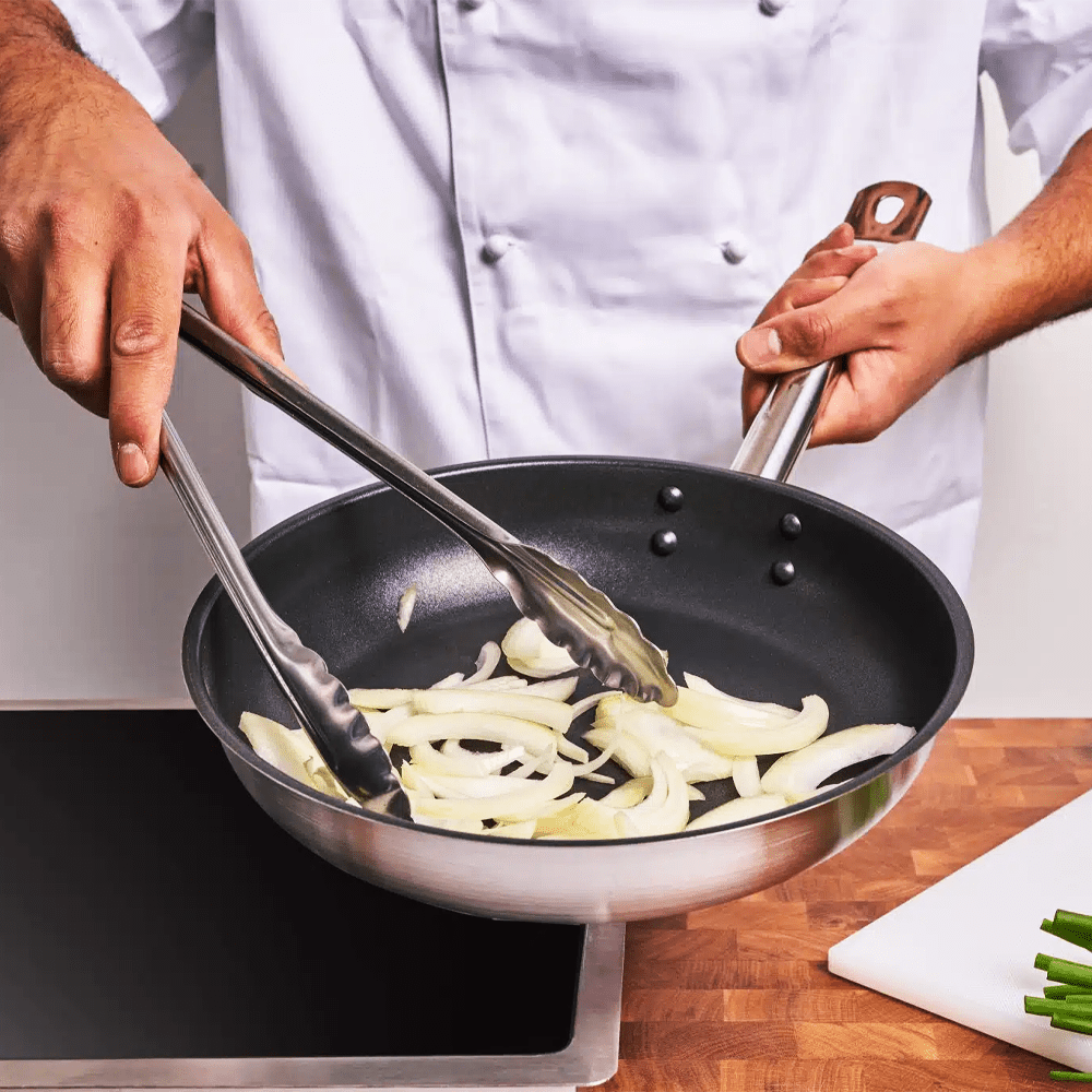 Non-Stick Stainless Steel Frypan - TEM IMPORTS™