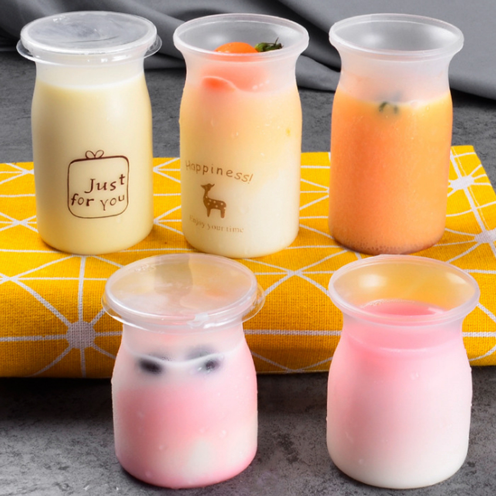 Transparent Matt Milk Bottle - TEM IMPORTS™