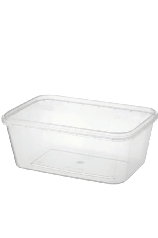1000mL Locksafe® Rectangular Tamper Evident Container Base - TEM IMPORTS™