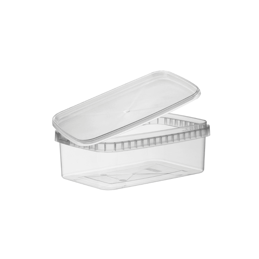 1000mL Rectangle Tamper Proof Container Combo Pack - TEM IMPORTS™