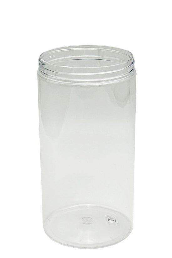 1000mL/89mm Neck Straight Sided Plastic Jar - TEM IMPORTS™