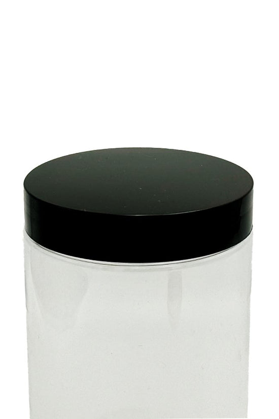 1000mL/89mm Neck Straight Sided Plastic Jar - TEM IMPORTS™