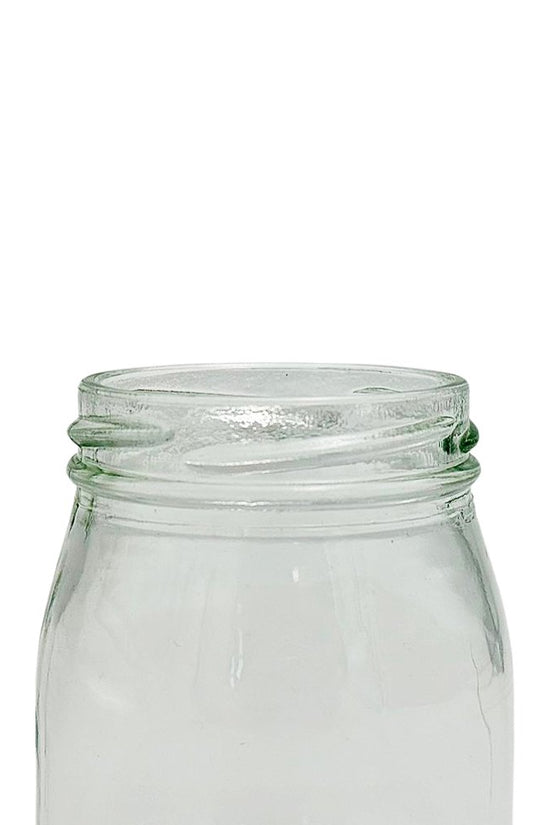 100mL Glass Jar With Black Metal Twist Lid - TEM IMPORTS™