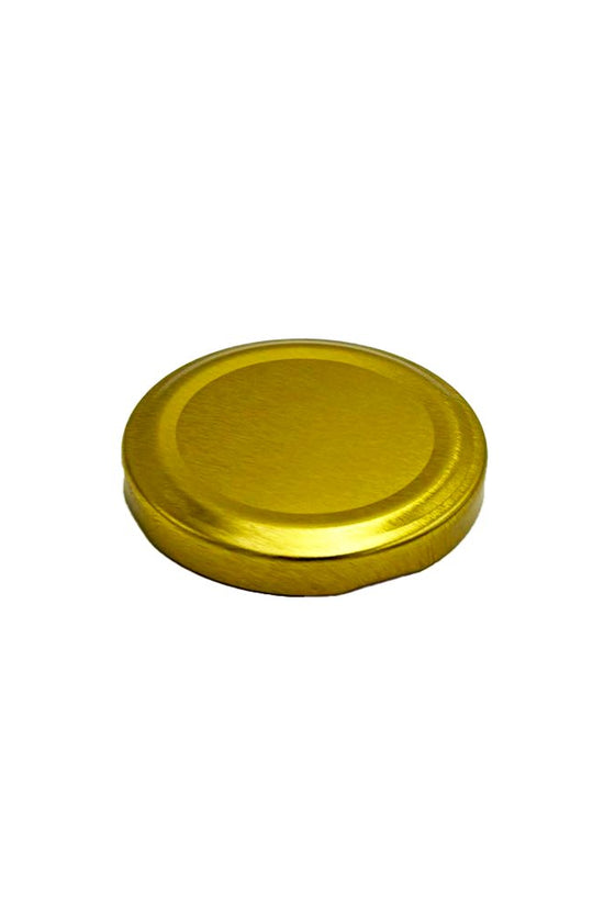 100mL Glass Jar With Gold Metal Twist Lid - TEM IMPORTS™