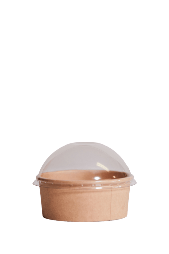 105mm Dome Lid To Suit Paperway™ Round Containers - TEM IMPORTS™