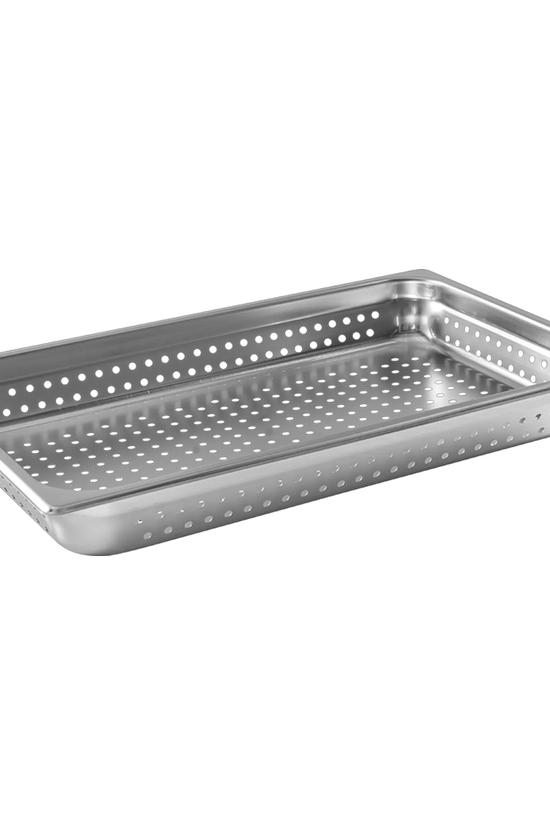 1/1 Size Anti - Jam Gastronorm Perforated Steam Pans - 65mm - TEM IMPORTS™