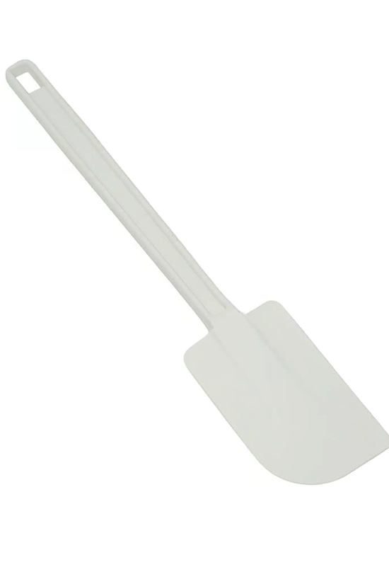 White Plastic Low Heat Spatulas EVA Blade - 360mm