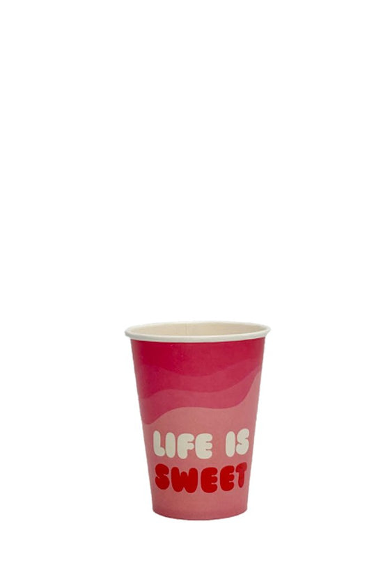 12oz/360mL (D/90mm) Aqueous Coated Paper Cold Cup - Summer Edition - TEM IMPORTS™