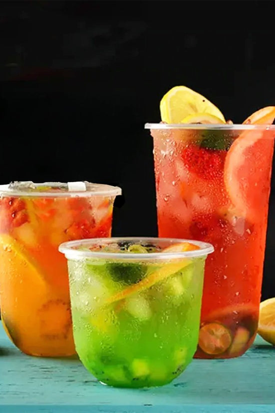 12oz/360mL (D/95mm) PP U - Shape Cup - TEM IMPORTS™