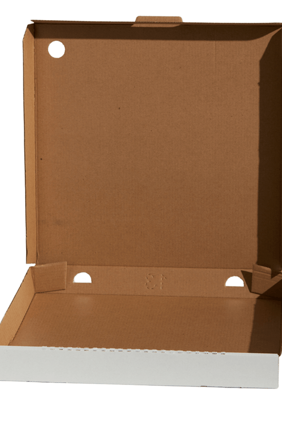 13" Inch Takeaway Pizza Box White - 100/CTN - TEM IMPORTS™