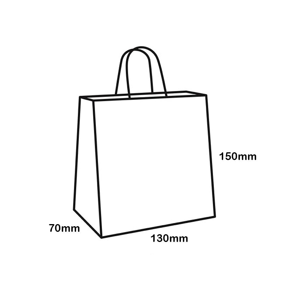 13x15x7cm Clear PVC Gift Bag - TEM IMPORTS™