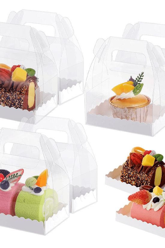 160x90x90mm Rectangular Clear Box With Handle - TEM IMPORTS™