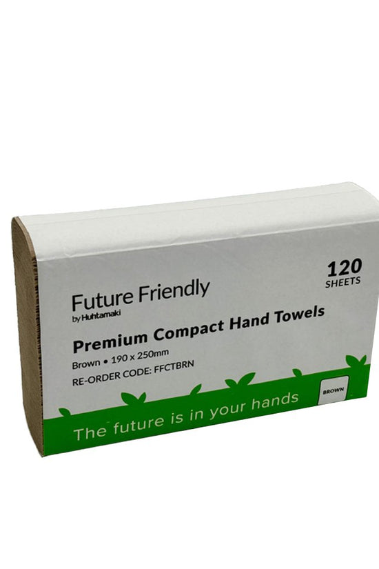 190x250mm Premium Compact Kraft Paper Hand Towel - TEM IMPORTS™