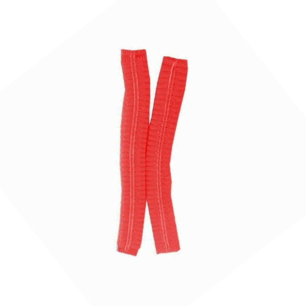 21" Elastic Disposable Hair Nets - Red - TEM IMPORTS™