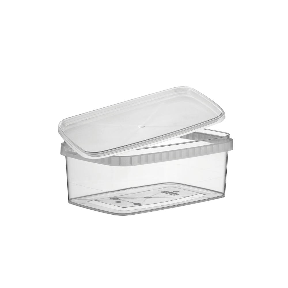 1200mL Rectangle Tamper Proof Container Combo Pack