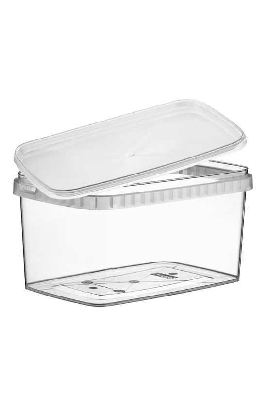 1600mL Rectangle Tamper Proof Container Combo Pack
