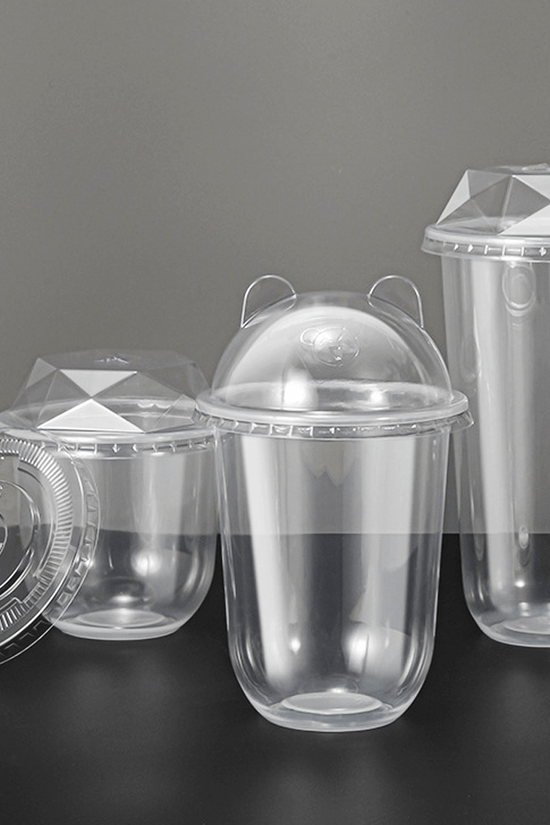 24oz/700mL (D/95mm) PP U - Shape Cup - Sealable - TEM IMPORTS™