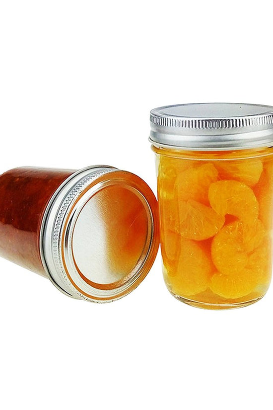 250mL Wide Mouth Glass Jar With Metal Lid - TEM IMPORTS™