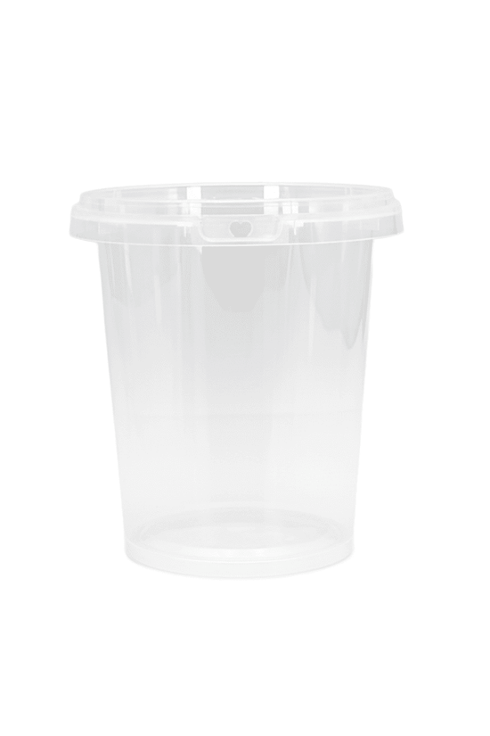 34oz/1000mL Clear Fruit/Milk Tea Tamper Proof Bucket Cups - TEM IMPORTS™