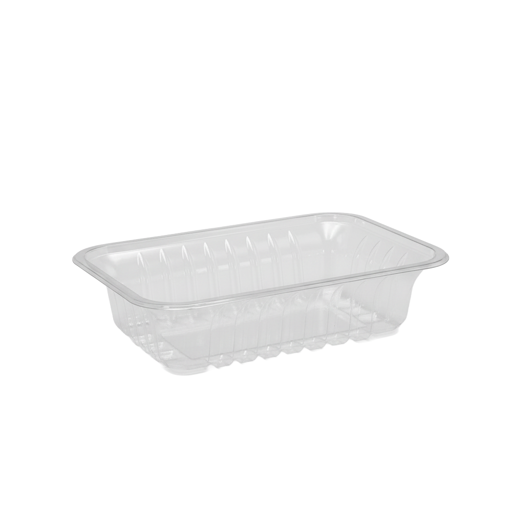Overwrap Clear PET Deep Tray 210mm x 151mm - 400/CTN